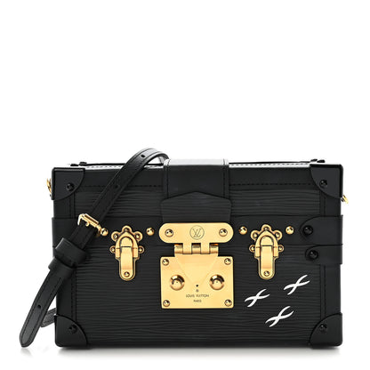 Louis Vuitton Epi Petite Malle Black 1 of 10
