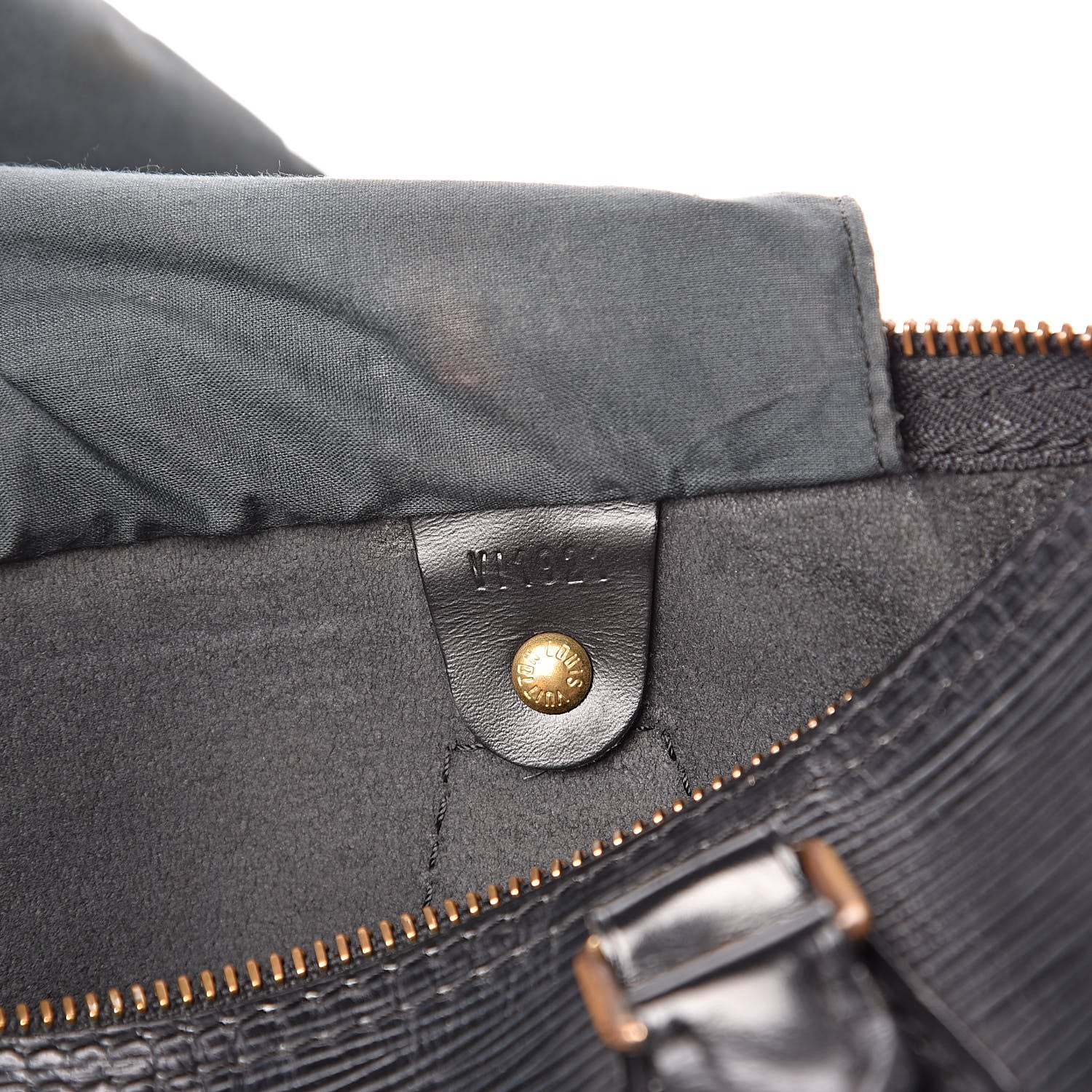 Louis Vuitton Epi Speedy 25 Black 7 of 15
