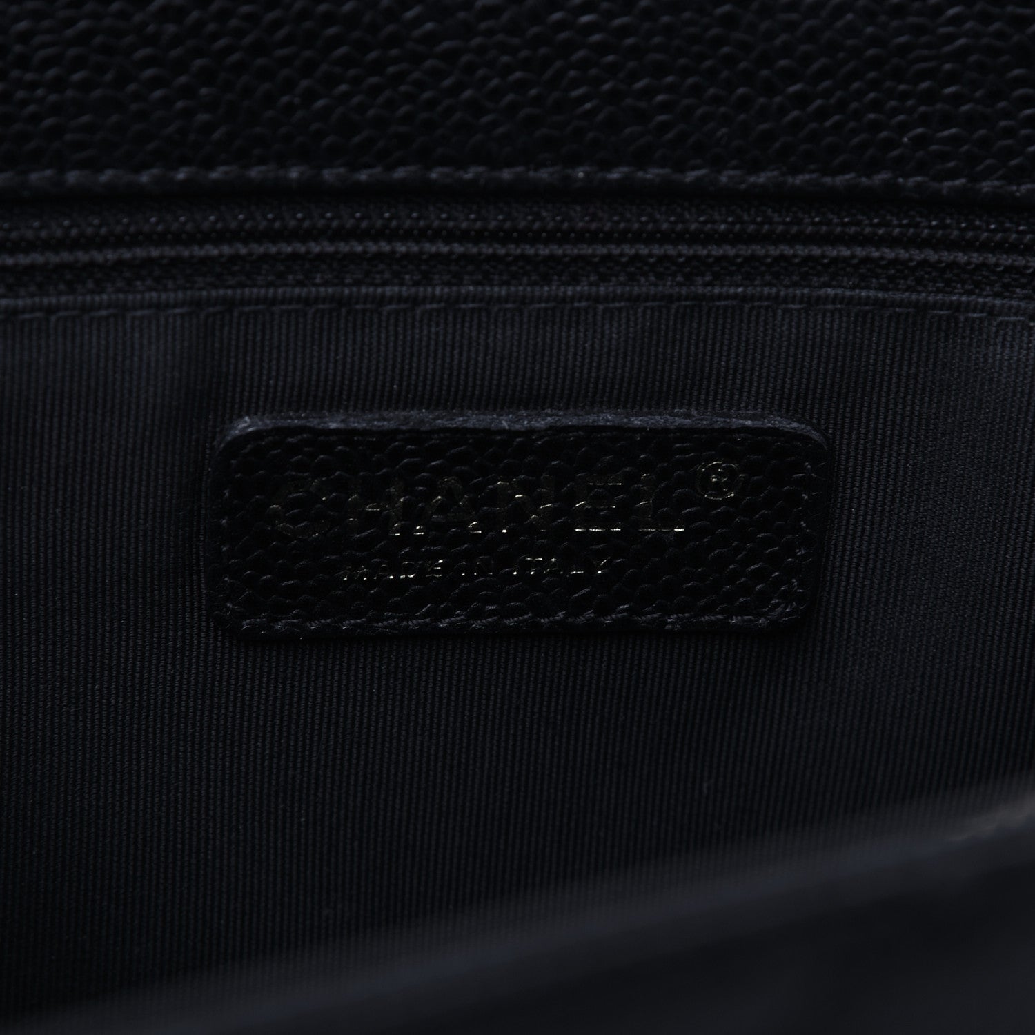 Chanel Caviar Quilted Grand Shopping Tote GST Black 8 of 18