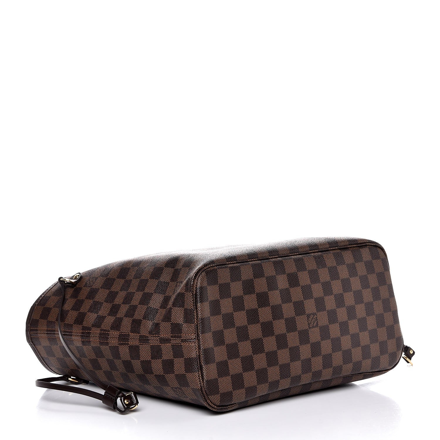 Louis Vuitton Damier Ebene Neo Neverfull MM Rose Ballerine 4 of 9