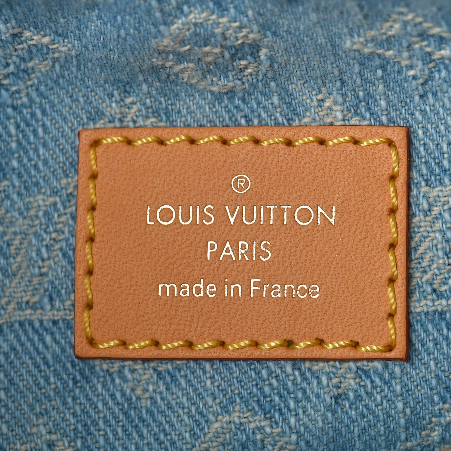 Louis Vuitton Monogram Denim Loop Sky Denim 6 of 9