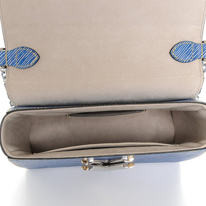 Louis Vuitton Epi Twist Shoulder Bag MM Denim Light 5 of 7