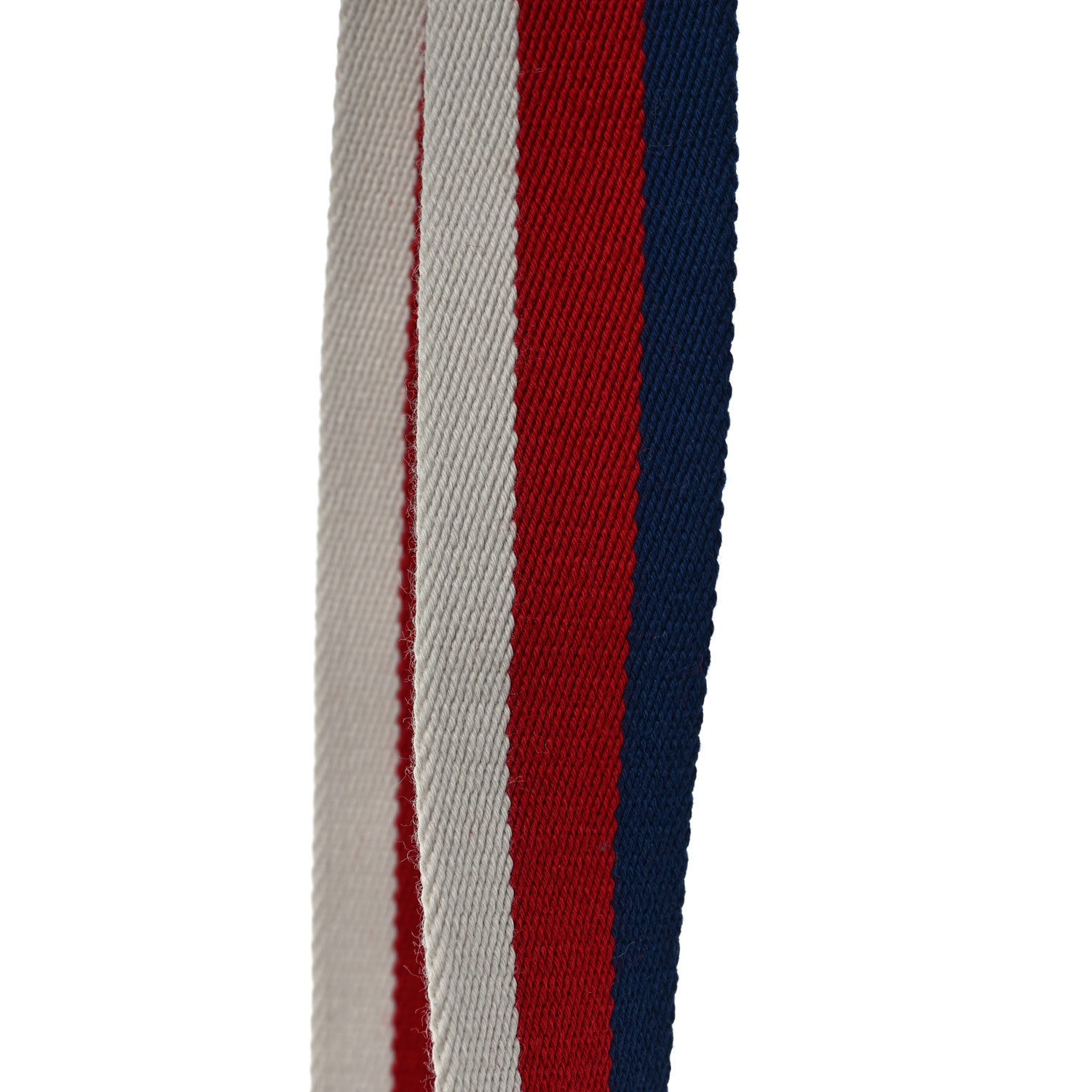 Gucci Nylon Calfskin Double G Web 40mm Belt 95 38 Blue Red White 5 of 5