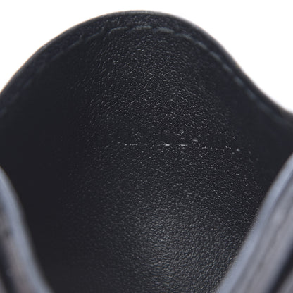Christian Dior Calfskin D-Fence Card Holder Black 7 of 8