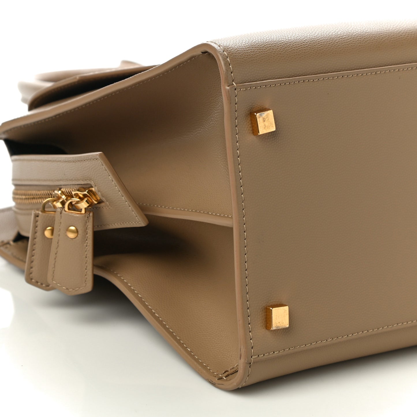 Grain De Poudre Medium Uptown Tote Dark Latte