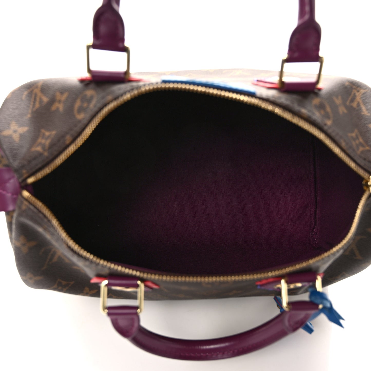 Monogram Totem Speedy 30 Magenta