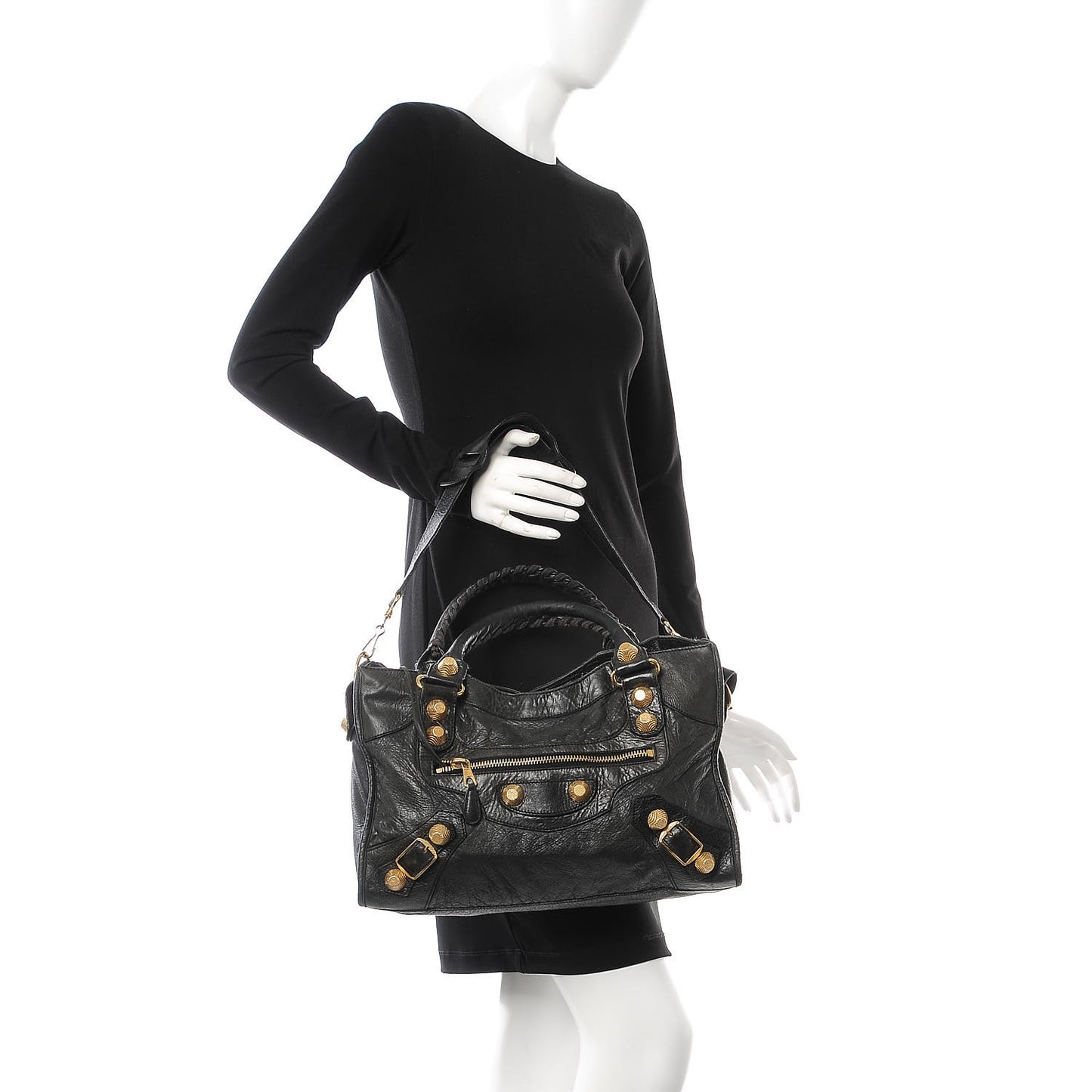 Agneau Giant 21 Gold Hardware City Black