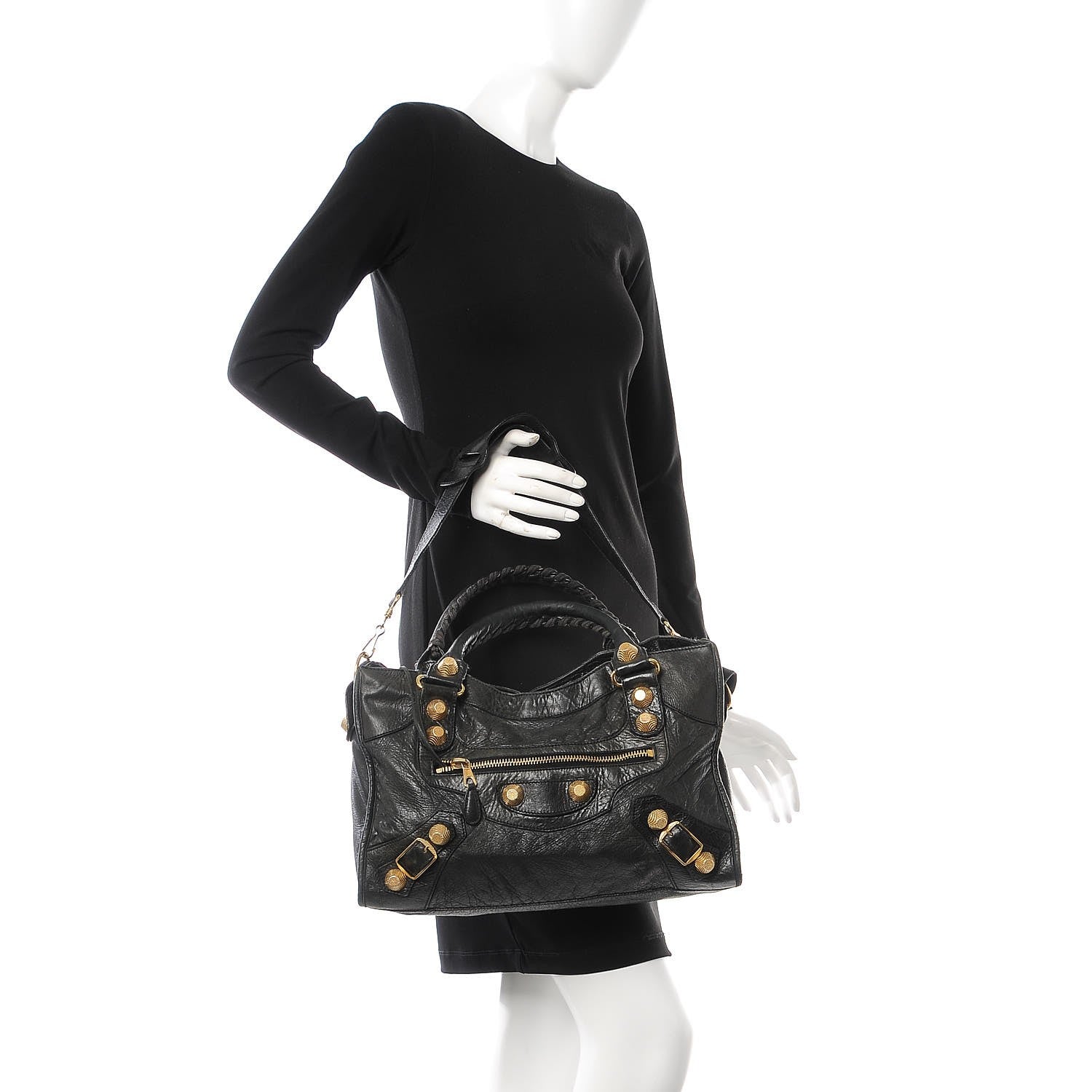 Balenciaga Agneau Giant 21 Gold Hardware City Black 2 of 21