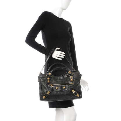 Balenciaga Agneau Giant 21 Gold Hardware City Black 2 of 21