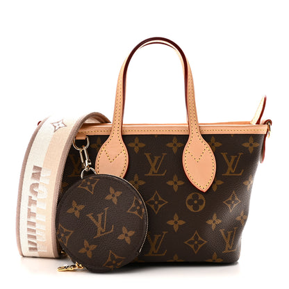 Louis Vuitton Monogram Neverfull BB Beige 3 of 12