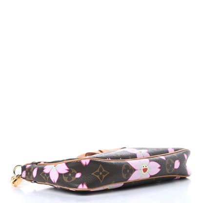 Louis Vuitton Monogram Cherry Blossom Pochette Accessories Brown 4 of 14