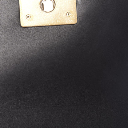 Chanel Lambskin Chevron Quilted Small Boy Flap Black 11 of 13