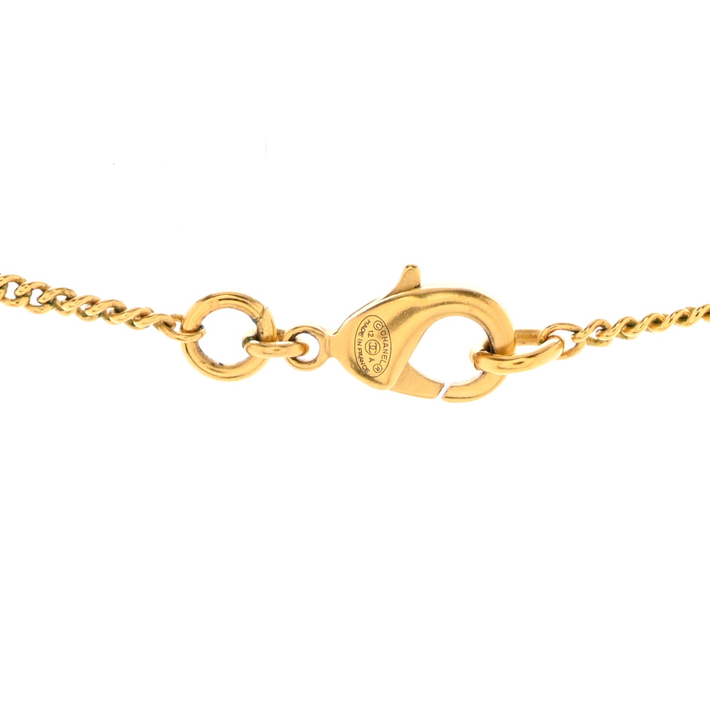 CC Necklace Matte Gold