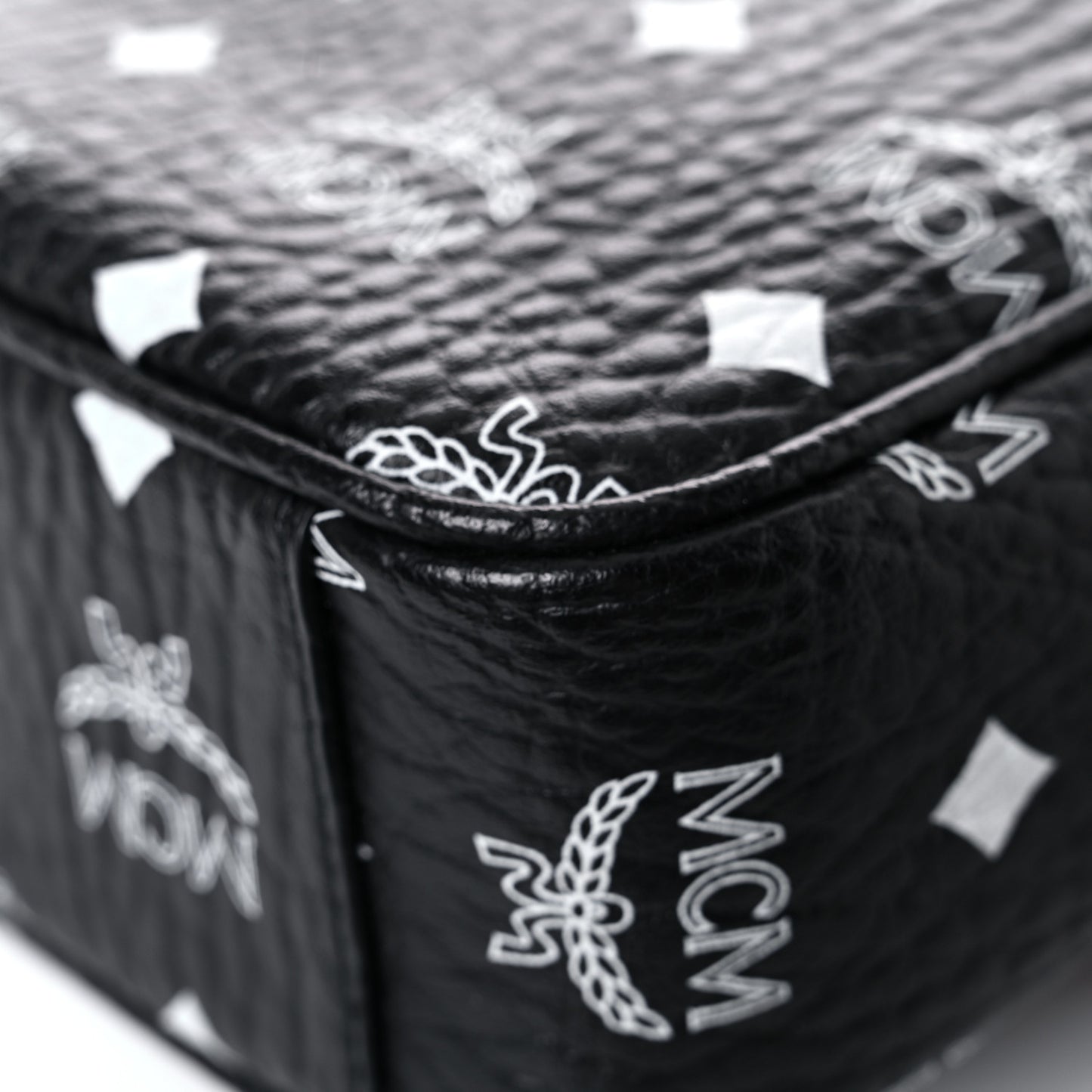 Visetos Camera Crossbody Bag Black Cognac