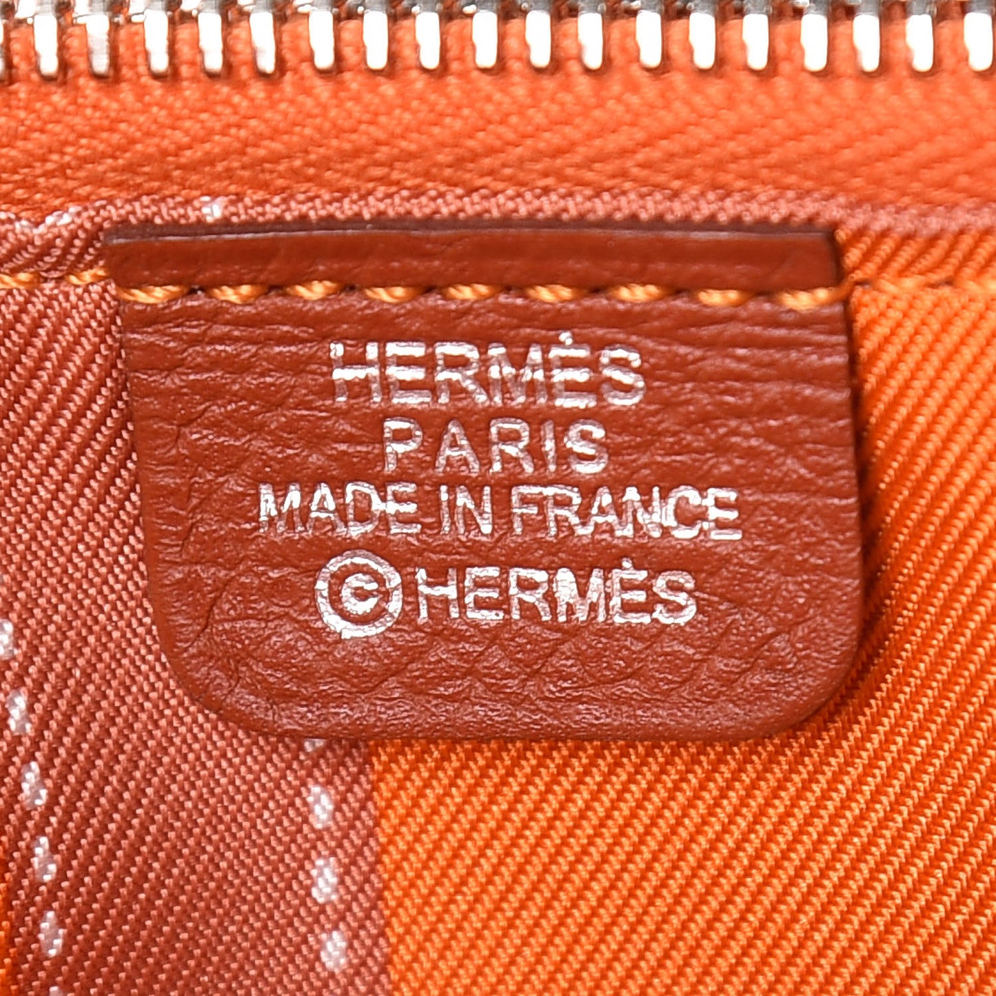 Epsom Silk'In Wallet Brique