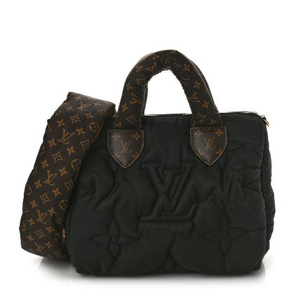 Louis Vuitton Econyl Mini Monogram Pillow Speedy Bandouliere 25 Black 1 of 8