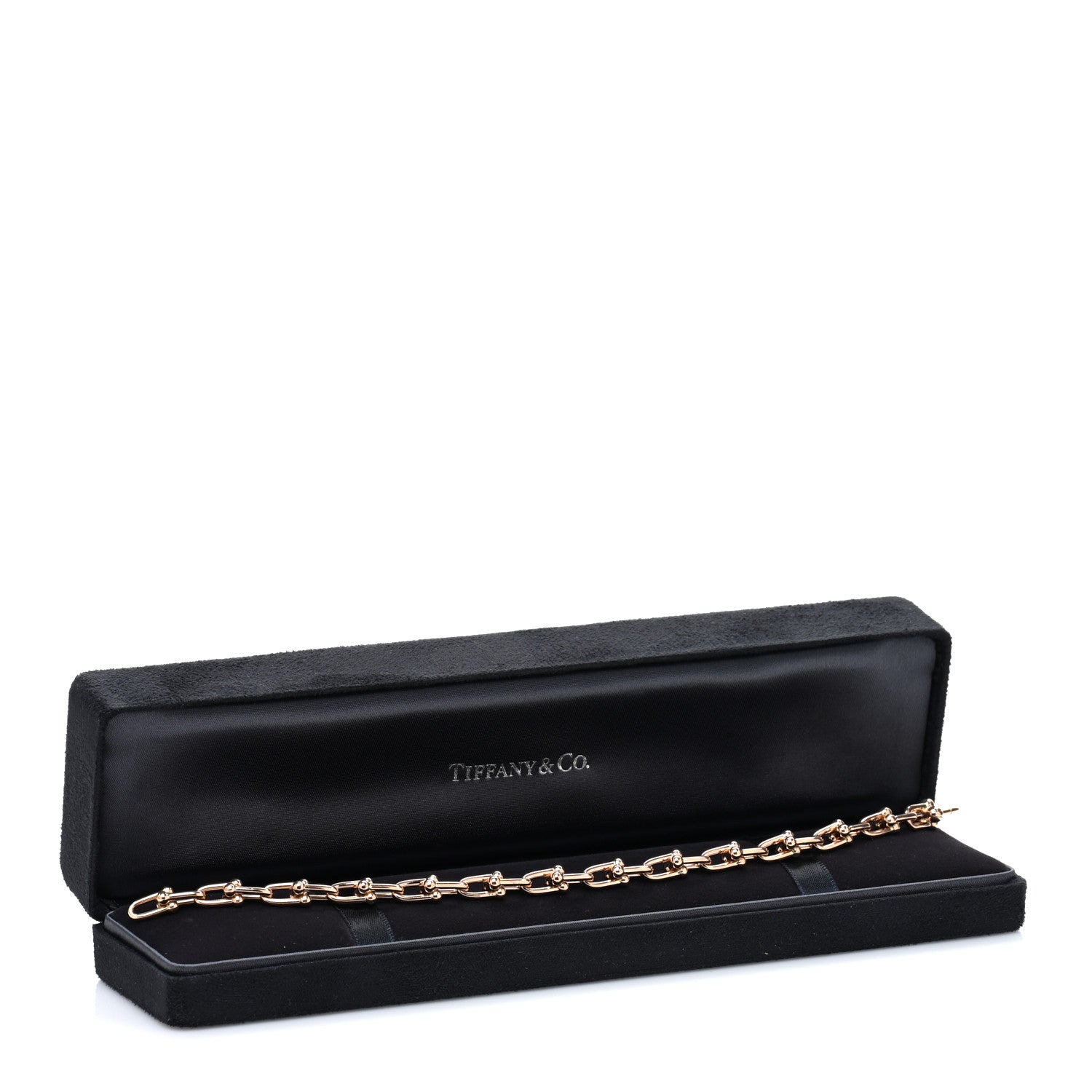 Tiffany 18K Rose Gold Small HardWear Link Bracelet 4 of 4