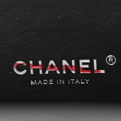 Chanel Plexiglass Compact Box Clutch Black Ivory 6 of 11