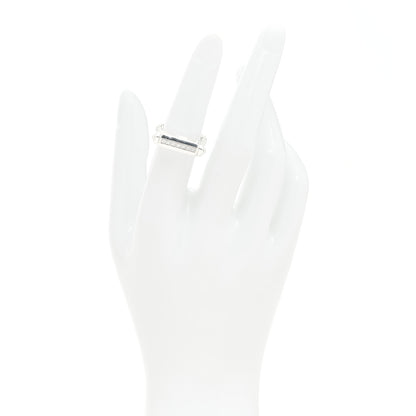 David Yurman Sterling Silver Diamond Lexington Barrel Ring 49 4.75 2 of 5