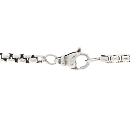David Yurman Sterling Silver 3.6mm Small Box Chain Necklace 22.5" 4 of 4