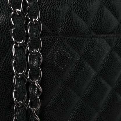 Chanel Caviar Quilted Maxi Double Flap Black 11 of 11