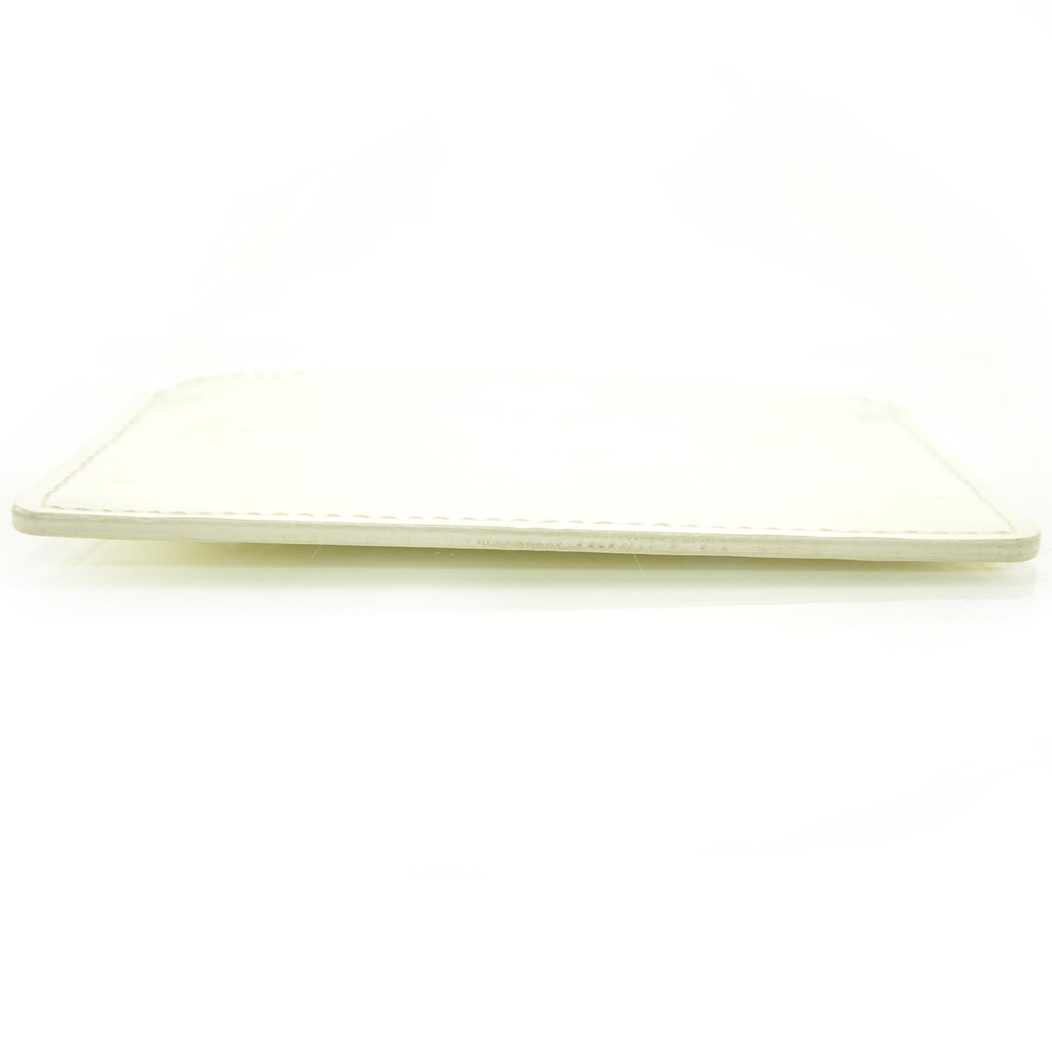 Louis Vuitton Vernis Key Pouch Perle 5 of 8