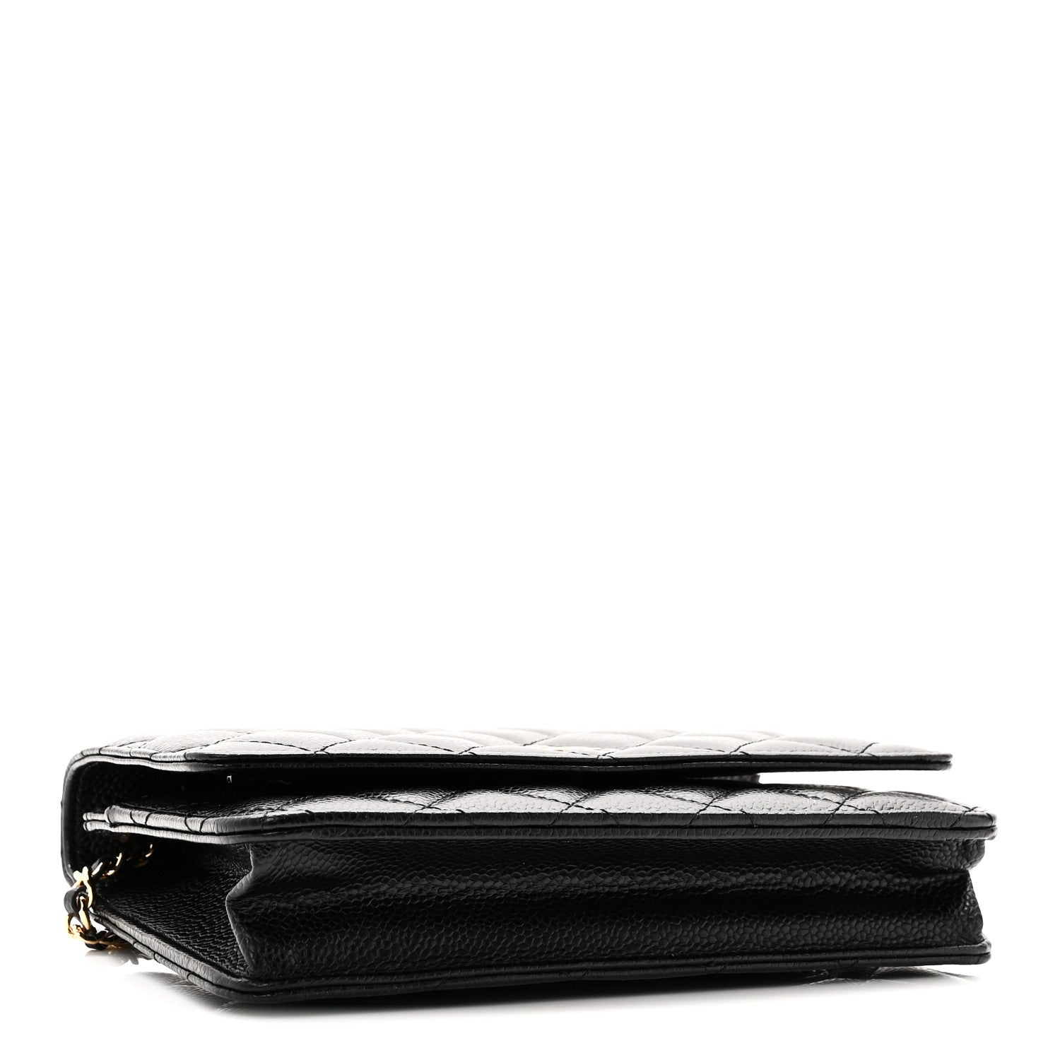 Chanel Caviar Quilted Wallet On Chain WOC Black 4 of 12