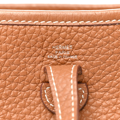 Hermes Taurillon Clemence Evelyne TPM Gold 6 of 10