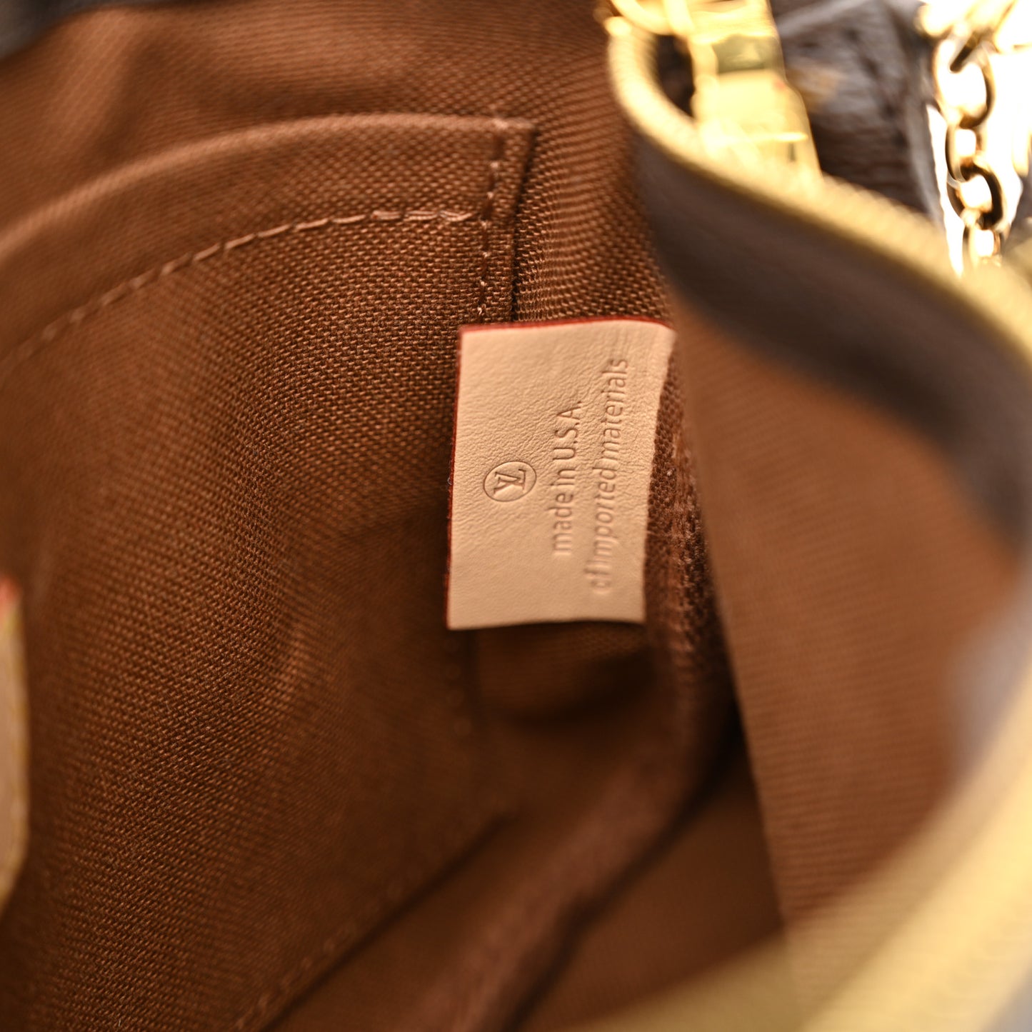 Monogram Multi Pochette Accessories Kaki