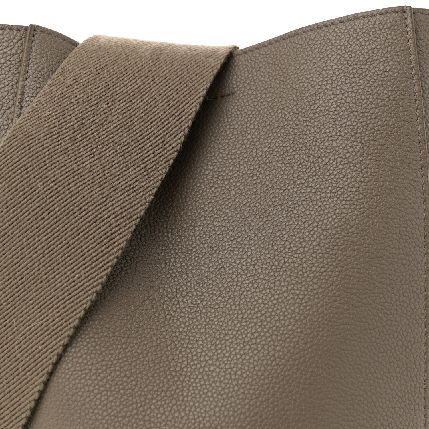 Celine Soft Grained Calfskin Small Sangle Bucket Bag Taupe 7 of 9