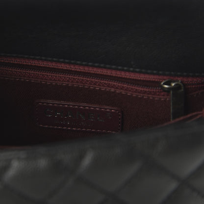 Chanel Caviar Quilted Mini Coco Handle Flap Black 7 of 9