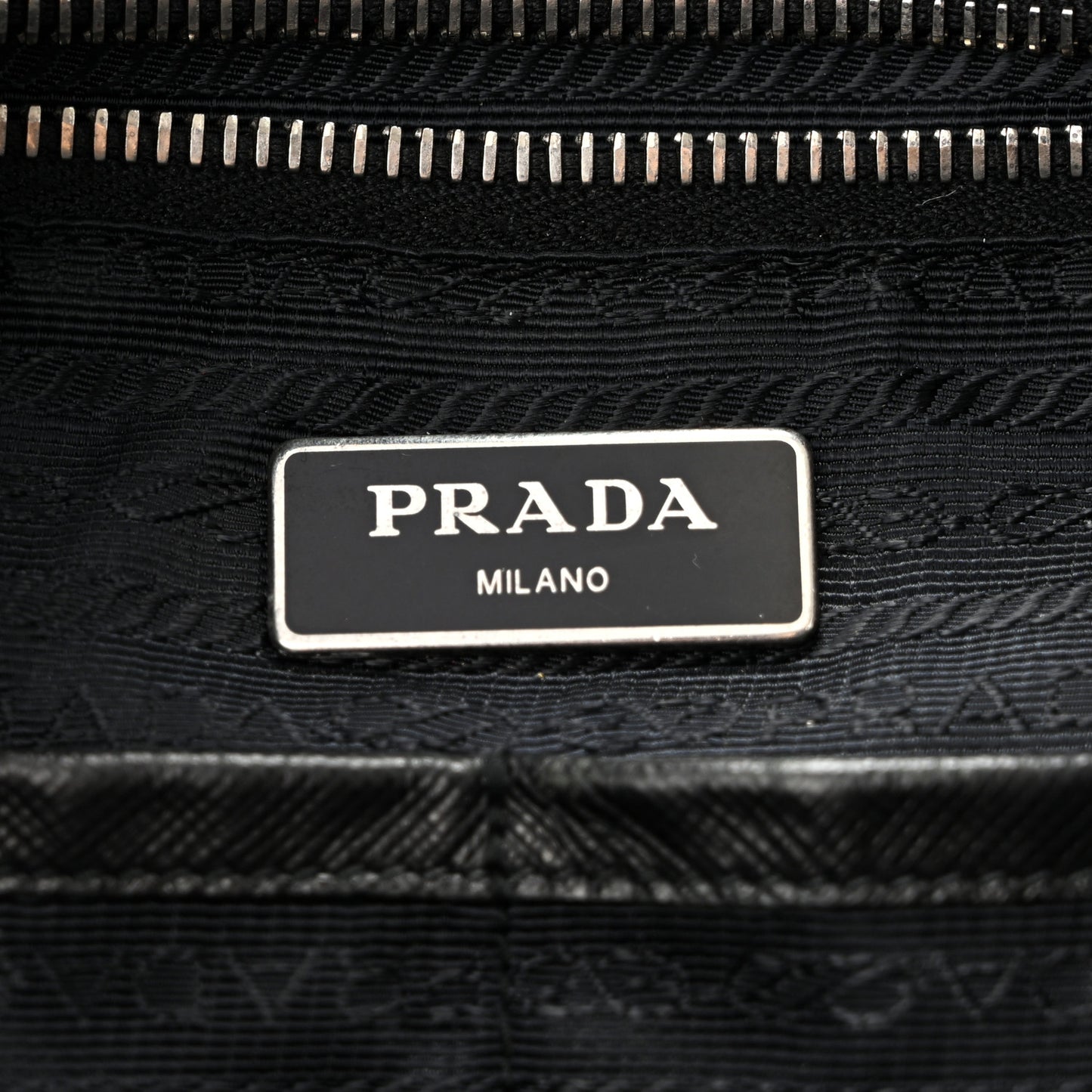 Nylon Vela Baby Bag Black