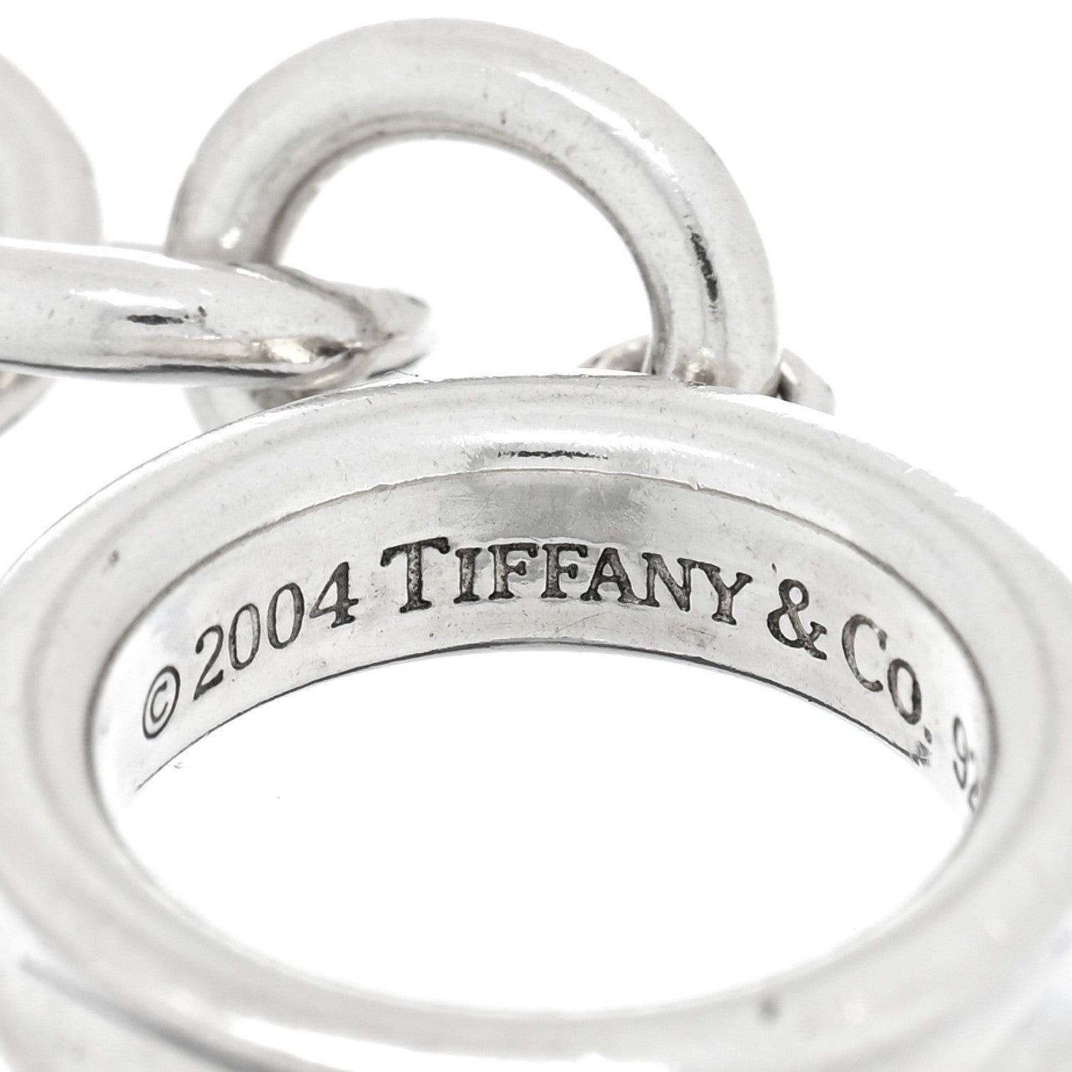 Tiffany Sterling Silver 1837 Toggle Bracelet 3 of 3