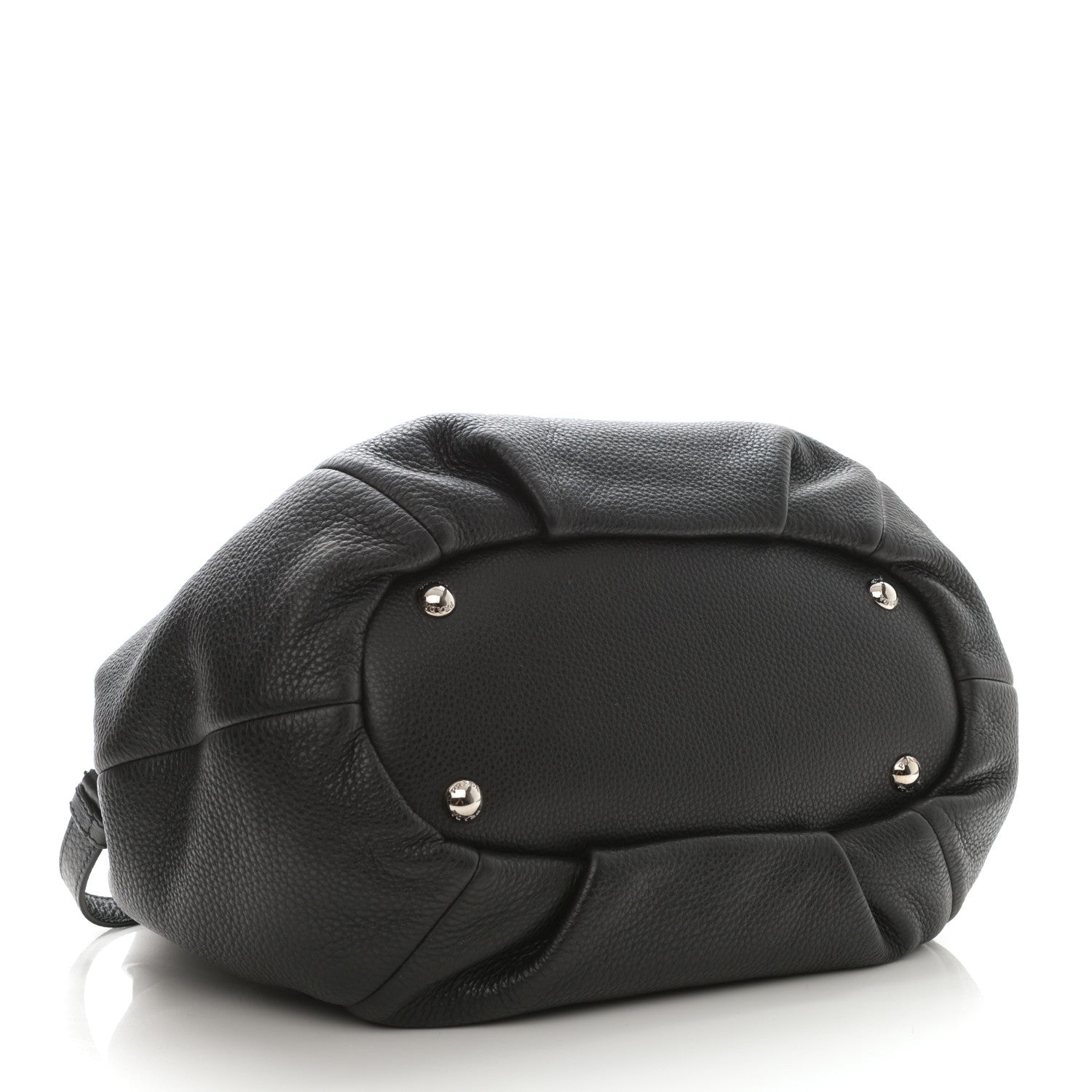Prada Vitello Daino Shopping Tote Black 4 of 8
