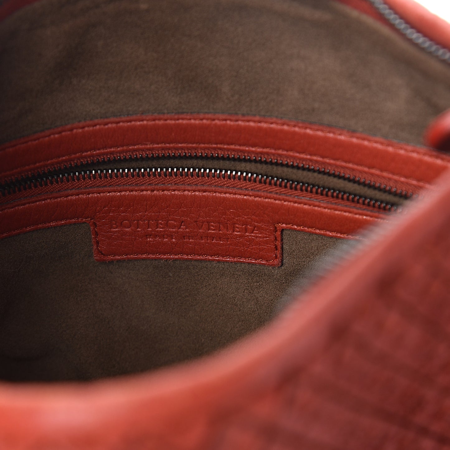 Nappa Medium Veneta Hobo Burnt Red