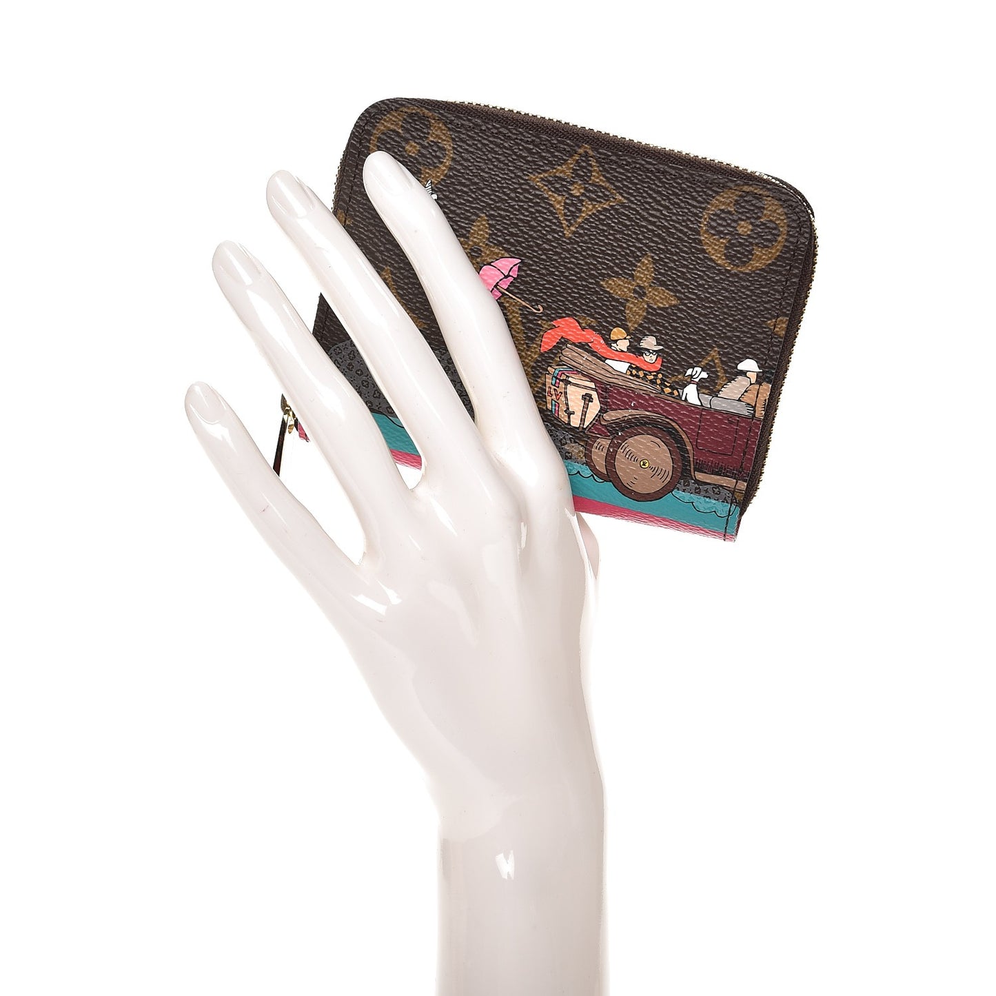 Monogram 2015 Christmas Animation Zippy Coin Purse
