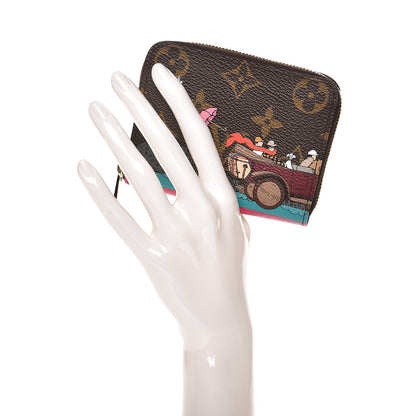 Louis Vuitton Monogram 2015 Christmas Animation Zippy Coin Purse 2 of 7