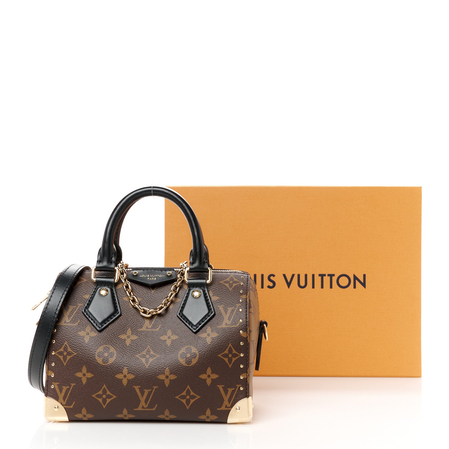 Louis Vuitton Reverse Monogram Speedy Trunk 20 12 of 12