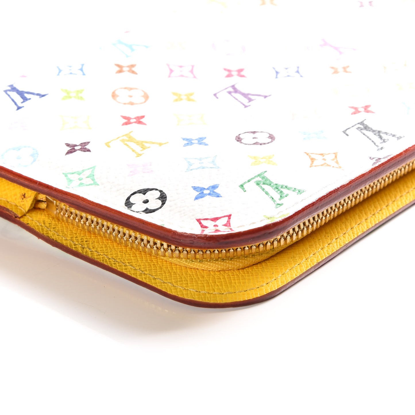 Monogram Multicolor Insolite Wallet White Citron