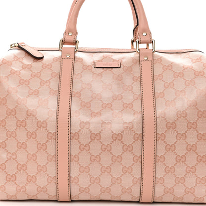 Gucci Crystal Monogram Joy Medium Boston Pink 7 of 9
