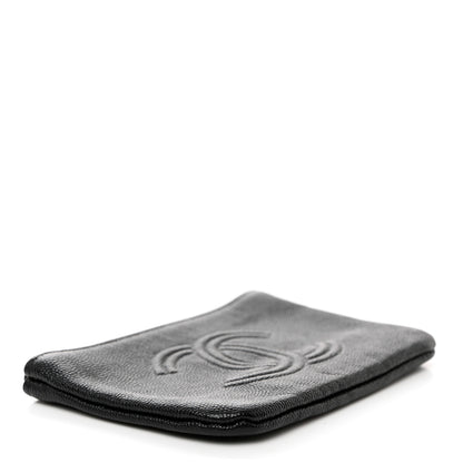 Chanel Caviar Timeless CC Small Pouch Black 4 of 7
