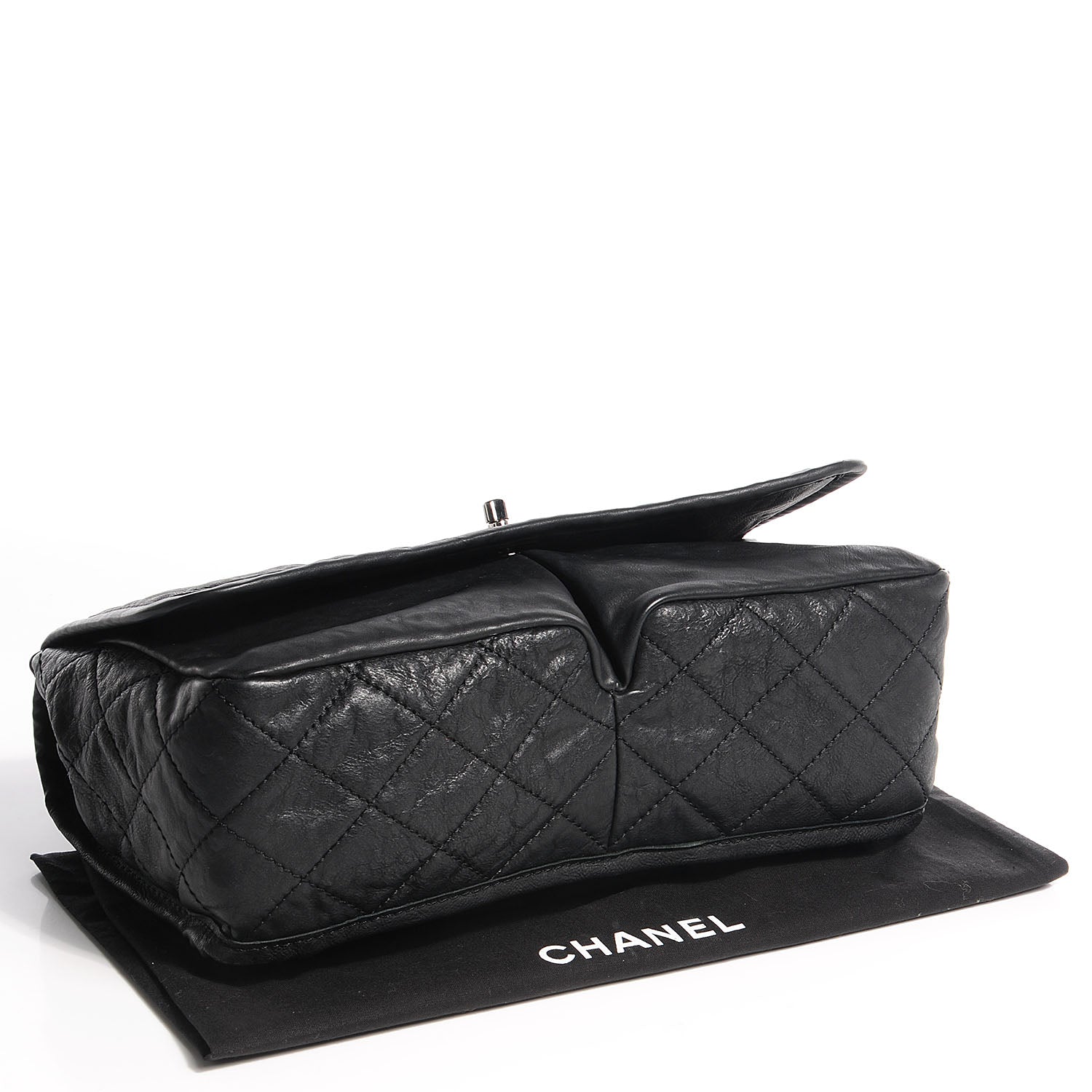 Chanel Calfskin Medium Natural Beauty Flap Black 4 of 8