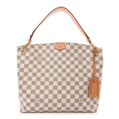 Louis Vuitton Damier Azur Graceful PM Rose Ballerine 1 of 11