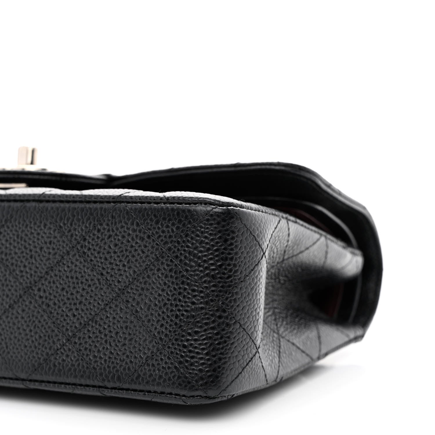 Chanel Caviar Quilted Small Double Flap Black 10 of 11