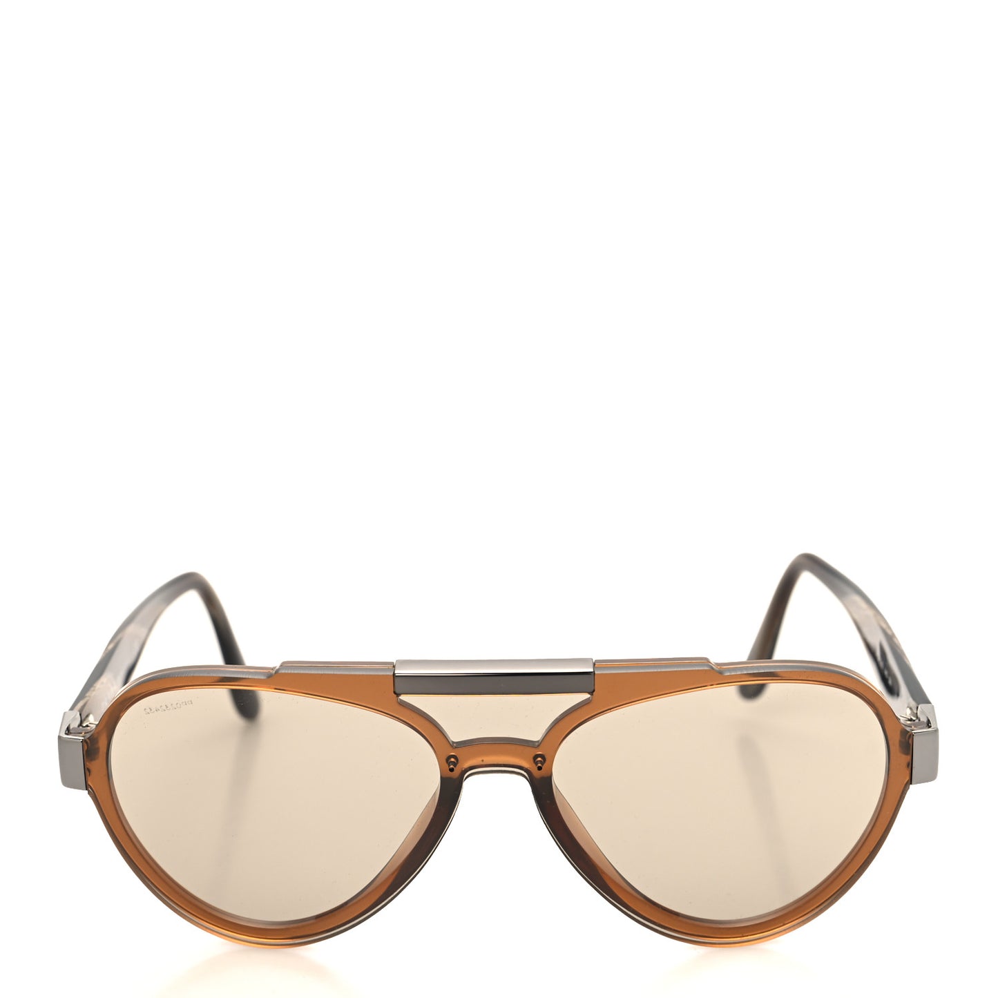 Acetate Aviator Sunglasses SPR01U Brown