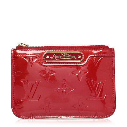 Louis Vuitton Vernis Key Pouch Rose Indien 1 of 7