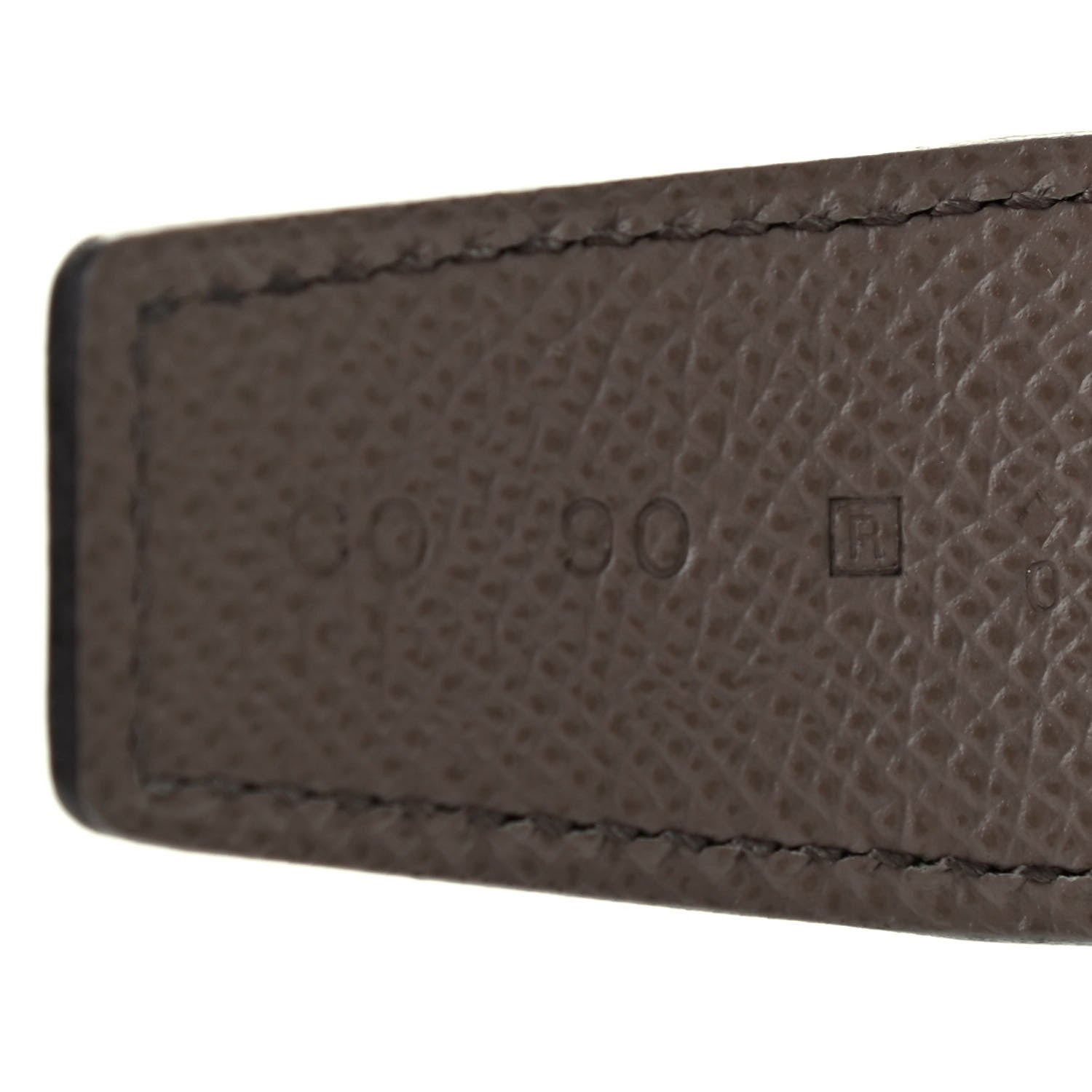 Hermes Epsom Swift 32mm Belt Strap 90 Bambou Etain 4 of 6