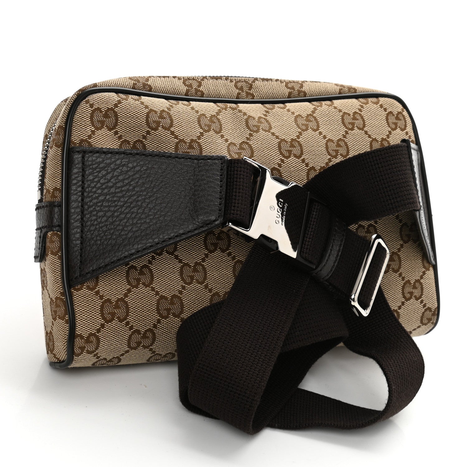 Gucci Monogram Belt Bag Dark Brown 3 of 10