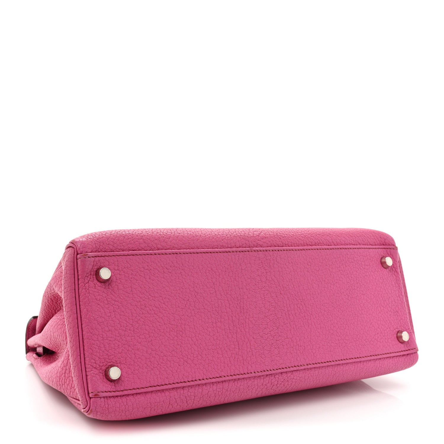 Hermes Chevre de Coromandel Kelly Retourne 32 Fuchsia 3 of 14