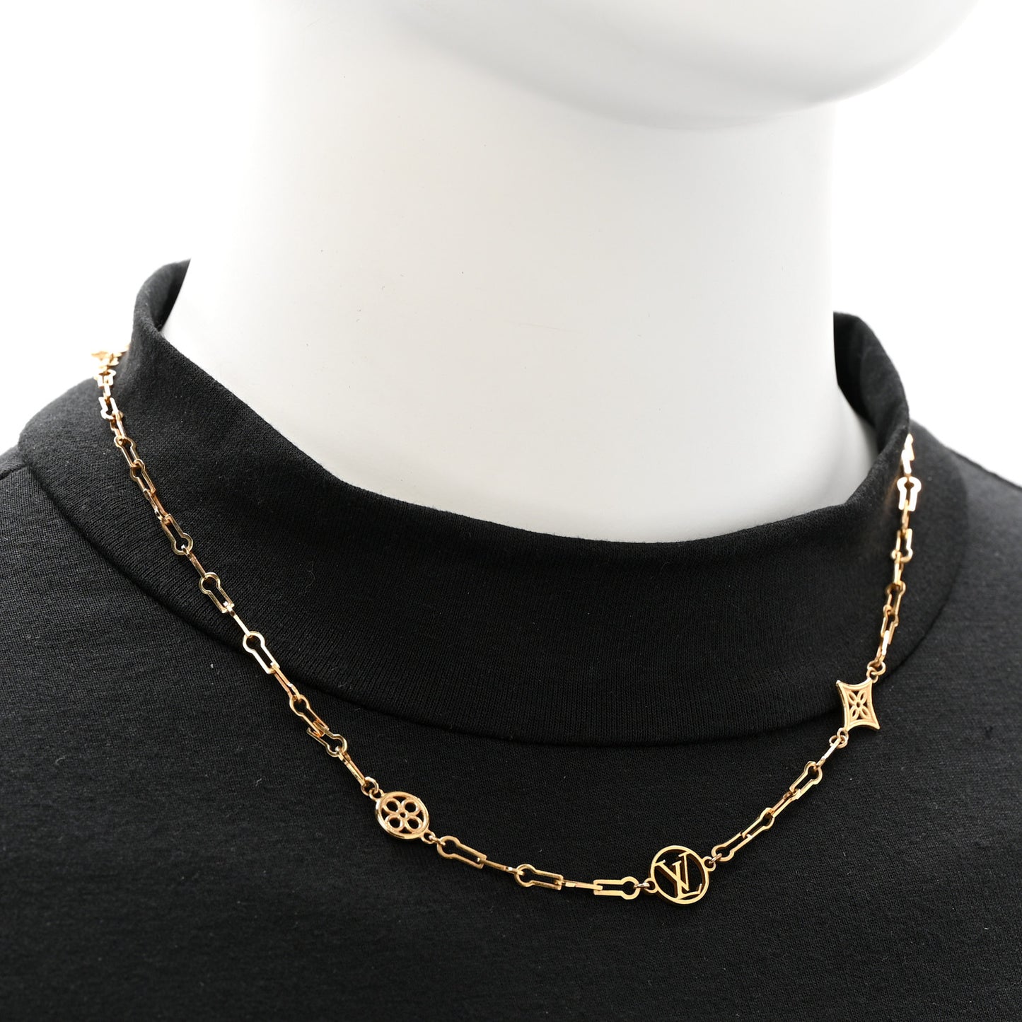 Metal Forever Young Short Necklace Gold